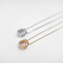 Load image into Gallery viewer, 925 sterling silver sparkling bottle necklace with adjustable extension chain. shiny accessories,popular style,Beautiful design,Teacher’s Day gift,anniversary surprise.925 純銀閃耀小水瓶項鍊,甜蜜約會搭配,獨特風格,適合約會穿搭,適合出席各種場合,甜美精緻風格,可天天配戴。