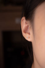 Load image into Gallery viewer, 925 sterling silver Hypoallergenic it’s suitable for sensitive skin. for best friend,unisex accessories,popular style,hidden earrings,suitable for any occasion.925純銀養耳棒,抗敏感耳環,耳洞新手必備,日常穿搭推薦,適合所有場合配戴,迷你飾品,簡約風格好搭配。