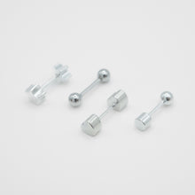 Load image into Gallery viewer, 925 sterling silver Hypoallergenic it’s suitable for sensitive skin. for best friend,unisex accessories,popular style,hidden earrings,suitable for any occasion.925純銀養耳棒,抗敏感耳環,耳洞新手必備,日常穿搭推薦,適合所有場合配戴,迷你飾品,簡約風格好搭配。