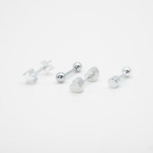 Load image into Gallery viewer, 925 sterling silver Hypoallergenic it’s suitable for sensitive skin. for best friend,unisex accessories,popular style,hidden earrings,suitable for any occasion.925純銀養耳棒,抗敏感耳環,耳洞新手必備,日常穿搭推薦,適合所有場合配戴,迷你飾品,簡約風格好搭配。