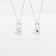 Load image into Gallery viewer, 925純銀|心動小貓項鍊 Kitten Heartbeat Necklace|N238