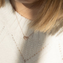 Load image into Gallery viewer, 925 sterling silver hollow heart necklace with adjustable extension chain. beautiful gift,anniversary gift,unique design,romantic style,suitable for girls,Chinese Valentine's Day.925 純銀鏤空菱角愛心項鍊,周年紀念禮物,甜蜜約會搭配,定情禮物,情人節送禮,適合約會穿搭,有意義的禮物,西洋情人節禮物。