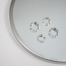 Load image into Gallery viewer, 925純銀波浪圈圈耳環 925 Sterling Silver Wave Circle Earrings