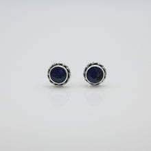 Load image into Gallery viewer, 925純銀|藍寶石耳環 Sapphire Earrings|E342