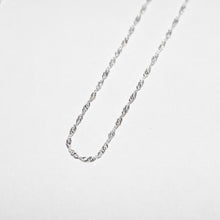 Load image into Gallery viewer, 鍊條配件｜925純銀層次水波鍊 925 Sterling Silver Layered Wavy Chain Necklace
