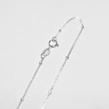Load image into Gallery viewer, 鍊條配件｜925純銀細緻圓珠鍊 925 Sterling Silver Delicate Bead Chain Necklace
