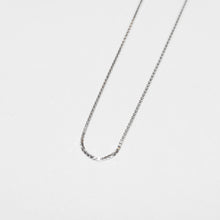 Load image into Gallery viewer, 鍊條配件｜925純銀復古簡約細方鍊 925 Sterling Silver Vintage Minimal Box Chain Necklace
