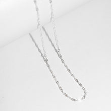 Load image into Gallery viewer, 鍊條配件｜925純銀層次水波鍊 925 Sterling Silver Layered Wavy Chain Necklace
