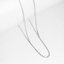 Load image into Gallery viewer, 鍊條配件｜925純銀復古經典O字鍊 925 Sterling Silver Vintage Classic O-Link Chain Necklace
