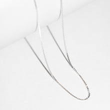 Load image into Gallery viewer, 鍊條配件｜925純銀簡約細方鍊 925 Sterling Silver Minimalist Box Chain Necklace
