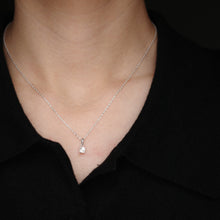 Load image into Gallery viewer, 925純銀｜經典小圓鑽項鍊 Classic Round Crystal Necklace ｜N275
