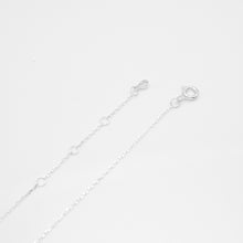 Load image into Gallery viewer, 925 sterling silver angel's tear necklace with adjustable extension chain,beautiful gift,romantic style,shiny accessories,best gift for birthday,anniversary surprise.925 純銀天使眼淚項鍊 ，溫柔浪漫，細緻動人，情人節禮物推薦，母親節禮物首選，送給她的禮物，生日驚喜 ，小資輕奢禮物。
