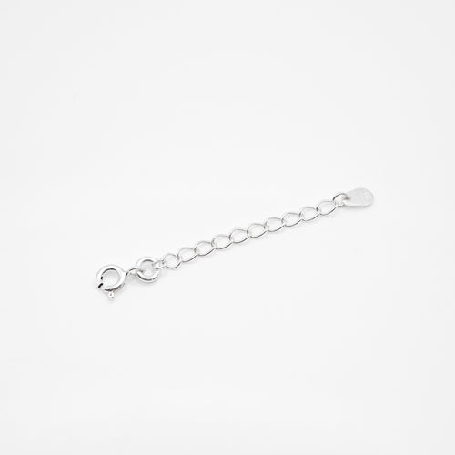 Sterling Silver Extender Chain – extends the length of bracelet or necklace
925純銀延長鍊條，加長項鍊、手鍊，日常搭配，鍊條配件，純銀配件，經典配件。
