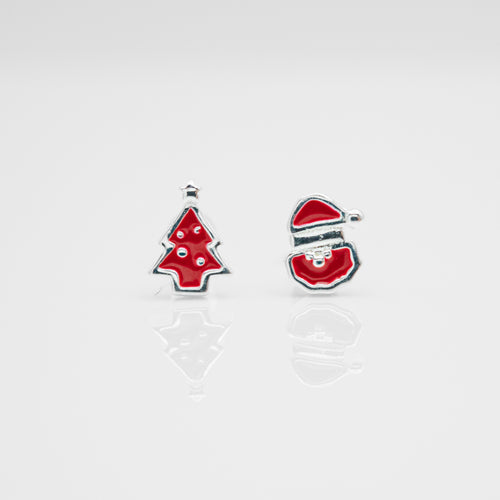 925 sterling silver Hypoallergenic it’s suitable for sensitive skin.
Romantic Surprise,Perfect Glamorous,A Gift of Cheer,Christmas gift exchange,Christmas gift exchange.925純銀歡樂聖誕轉珠耳環，簡約精緻，童趣款式，完美配件，浪漫禮物，聖誕穿搭，節日魅力，聖誕限定款。
