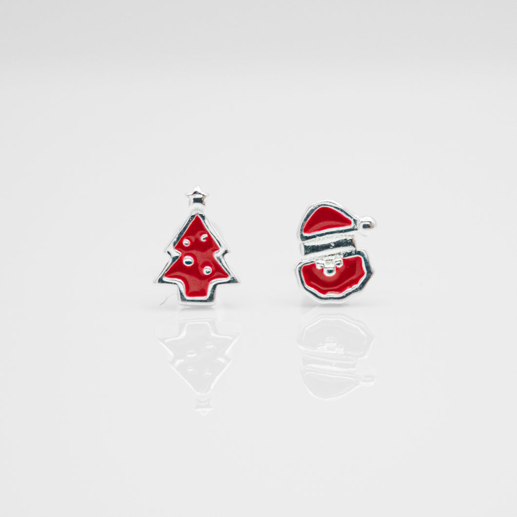 925 sterling silver Hypoallergenic it’s suitable for sensitive skin.
Romantic Surprise,Perfect Glamorous,A Gift of Cheer,Christmas gift exchange,Christmas gift exchange.925純銀歡樂聖誕轉珠耳環，簡約精緻，童趣款式，完美配件，浪漫禮物，聖誕穿搭，節日魅力，聖誕限定款。
