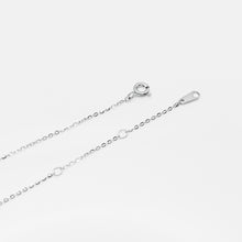 Load image into Gallery viewer, 925 sterling silver heart crystal necklace with adjustable extension chain.
date wear,for girls,anniversary gift,girlfriend gift,shiny accessories,wedding Jewelry,anniversary surprise.925 純銀滿鑽愛心項鍊，告白禮物，紀念日禮物，適合約會穿搭，情人節送禮首選，母親節禮物，犒賞自己的禮物，紀念禮物。

