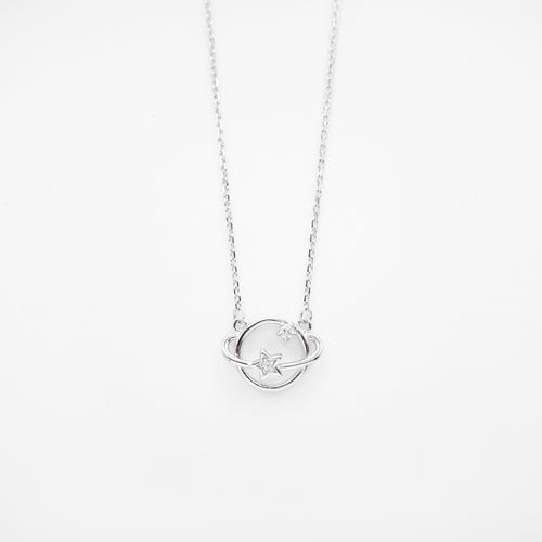 925 sterling silver sparkling planet necklace with adjustable extension chain. best gift for birthday,for best friend,Teacher’s Day gift,suitable for traveling,anniversary surprise.925 純銀小星球項鍊，簡約精緻，童趣項鍊，適合天天配戴，簡約風格日常好搭配，適合情人節送禮，閨蜜禮物。
