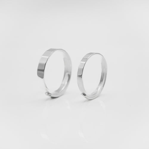 999 sterling silver unisex wide ring open ring with adjustable size. Couple accessories,for lover,anniversary gift,wear every day,anniversary surprise,Perfect gift.999 純銀光面素寬開口戒，情侶對戒，簡約時尚款式，不分尺寸，不分男女，可天天配戴，簡單好搭配款式。