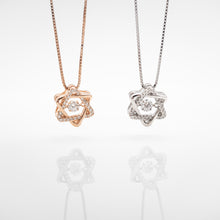 Load image into Gallery viewer, 925純銀｜六芒星舞動項鍊 Dancing Star Necklace｜N802
