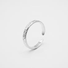 Load image into Gallery viewer, 925純銀｜水波紋開口戒 Ripple Ring｜R428
