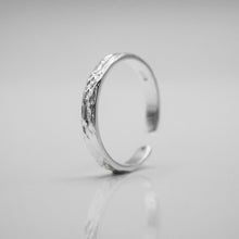 Load image into Gallery viewer, 925純銀｜水波紋開口戒 Ripple Ring｜R428
