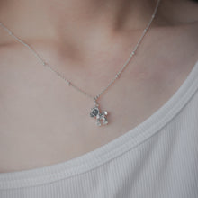 Load image into Gallery viewer, 925 sterling silver toy horse necklace is a popular style that is simple. Perfect gift BFF,childlike style,Beautiful design,suitable for any occasion,Double Seventh Festival.925純銀玩具小馬項鍊，日常搭配，童趣禮物，百搭配件，紀念禮物，兒童節禮物，甜美可愛風格，母親節禮物。
