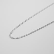 Load image into Gallery viewer, Beautiful Classic 925 sterling silver Chain for daily wear, party accessories, best gift for birthday,Valentine&#39;s Day,classic design,women’s day. This is the best gift for Mother&#39;s day and birthday. 925 純銀經典圓弧素項鍊，時尚百搭款式，獨特風格，適合日常搭配，情人節禮物，畢業禮物，高級質感好搭配。
