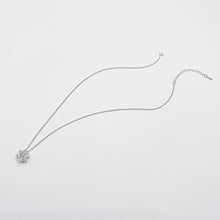 Load image into Gallery viewer, 925 Sterling Silver Dancing Crystal Necklace 925純銀舞動水鑽星星項鏈. This beautiful 925 sterling silver crystal necklace with dancing CZs stones. The necklace is adjustable length with shinny silver plating. This is our designer selection as the best gift for Mother&#39;s Day, x&#39;mas, new year, birthday and your BFF.
