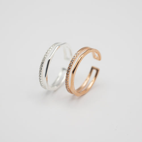 925 sterling silver hexagon row crystal ring open ring with adjustable size. suitable for girls,popular style,funky design,elegant style,wedding Jewelry,woman’s day.925 純銀六角排鑽開口戒，氣質水鑽開口戒，不分尺寸戒指，適合出席重要場合，母親節禮物首選，七夕情人節禮物，閨蜜禮物，閃亮配件。